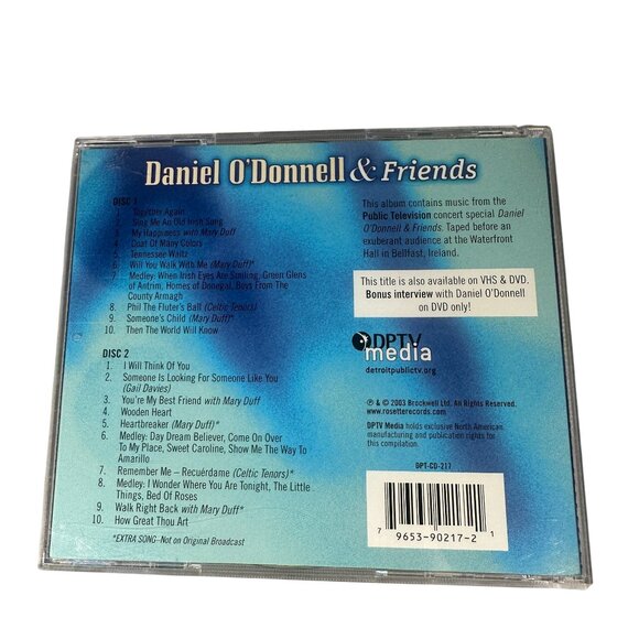 Daniel ODonnell & Friends 2-CD Set Live Public TV Special The Celtic Tenors - Picture 2 of 8